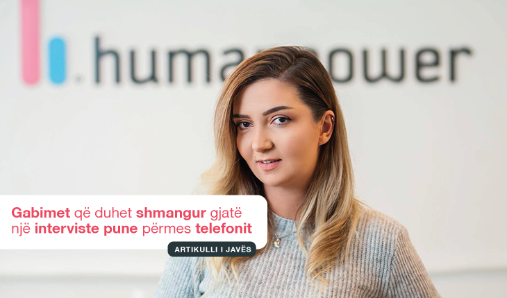 Gabimet që duhet shmangur gjatë një interviste pune përmes telefonit