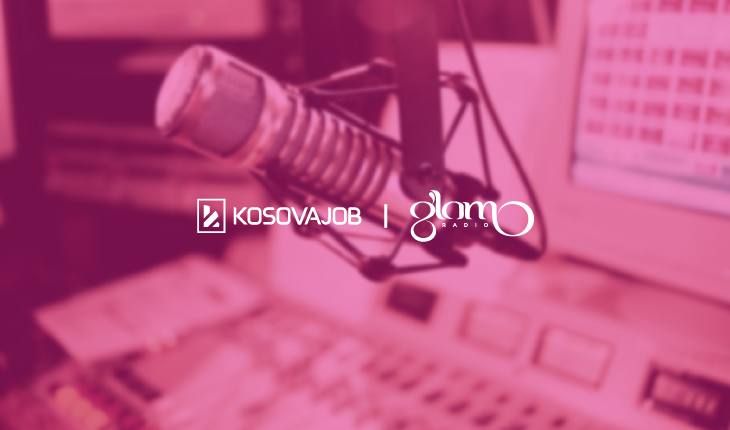 Konkurset e punës nga KosovaJob, tani edhe në Glam Radio