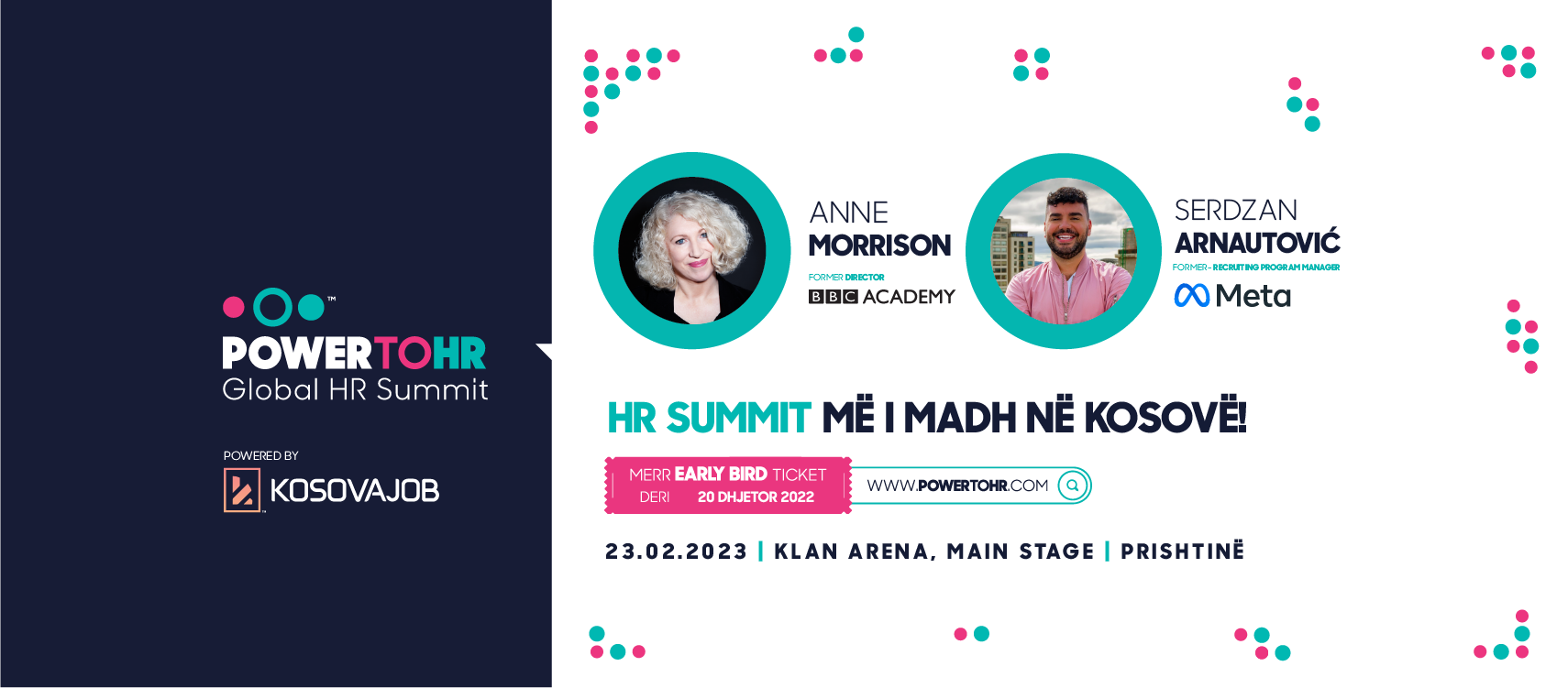 Global HR Summit më i madh në Kosovë. Biletat Early Bird vetëm 39€ deri me datën 20 Dhjetor