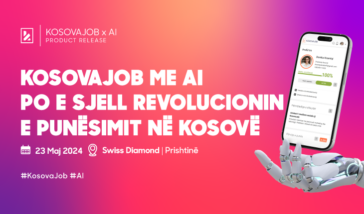 KosovaJob me AI po e sjell revolucionin e punësimit në Kosovë