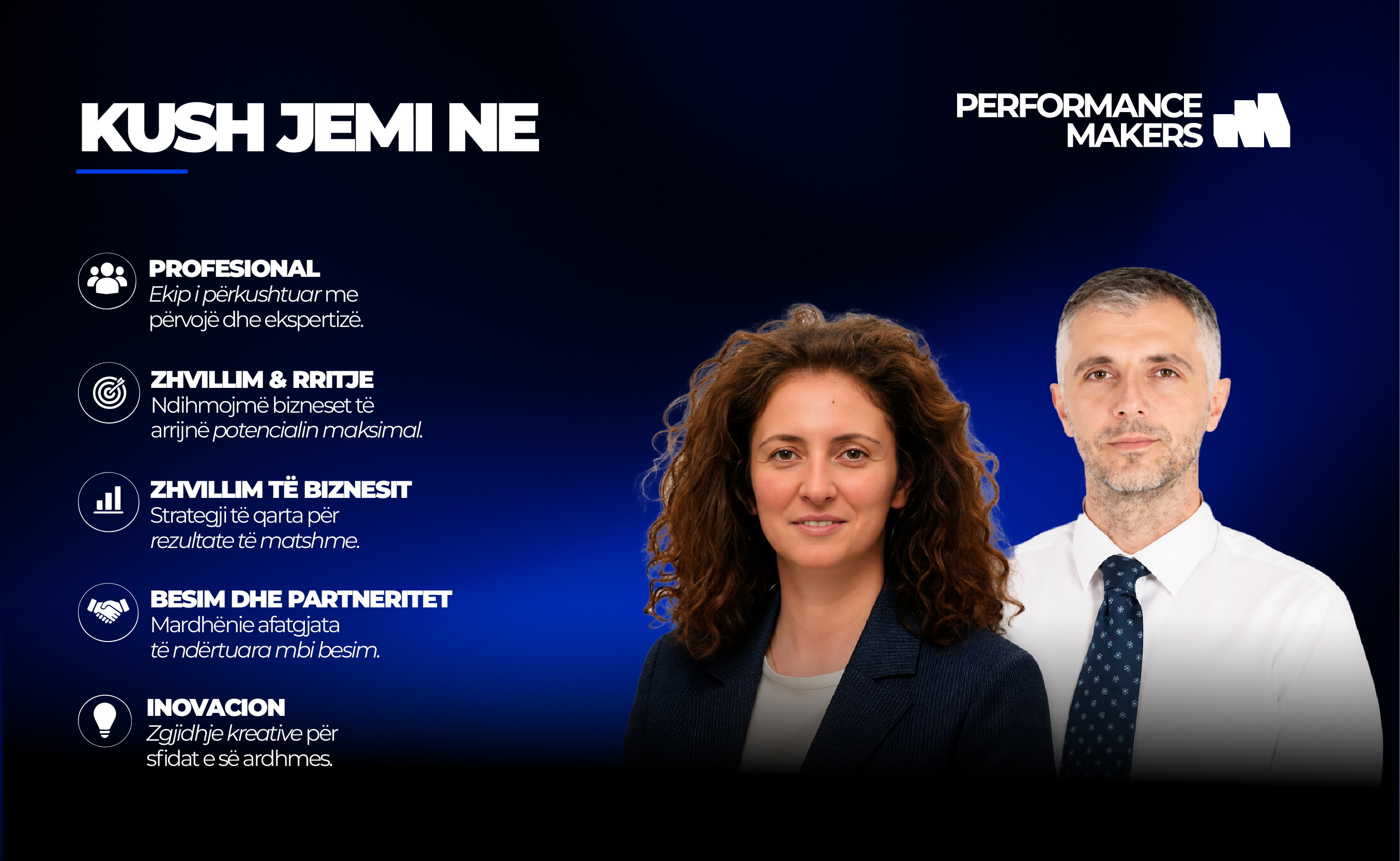 Performance Makers - Kur trajnimi takohet me rezultatet