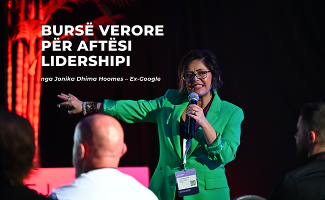 Me 19 vite përvojë në Google, Jonika ndan bursë për ata që duan të zhvillohen në lidership